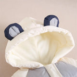Winter Baby Snowsuit – Hooded & Windproof Velvet Bianca Australia