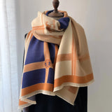 Willa | Luxe Cashmere-Feel Winter Tassel Scarf Bianca Australia