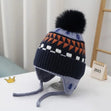Cute Winter Hat with Pom & Smile Lining Bianca Australia