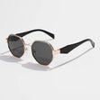 Luxury Polygon Metal Sunglasses Workoutry