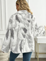 Nina | Harajuku Tie-Dye Fleece Zip-Up Jacket Bianca Australia