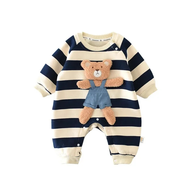 Thick Lined Baby Romper - Bianca Australia