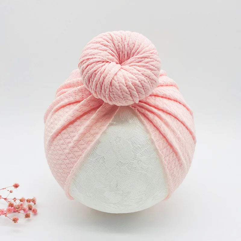 Baby Girl Knot Beanie – Winter Matching Set Bianca Australia