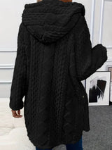 Kiera | Elegant Longline Winter Buttoned Cardigan Coat Bianca Australia