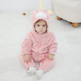 Baby Unicorn Romper – Cosy Zip-Up Hoodie Bianca Australia
