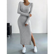 Kaïa | Striped Knit Maxi Dress Bianca Australia