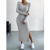 Kaïa | Striped Knit Maxi Dress Bianca Australia