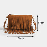 Boho Tassel Crossbody Bag – Vintage Style Workoutry