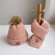 Kids’ Bear Knit Hat & Neck Warmer Bianca Australia