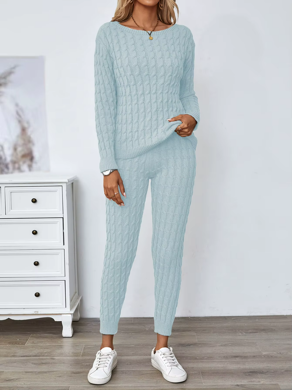 Cozy Knit Set – Relaxed Elegance for Everyday Wear Bianca Australia