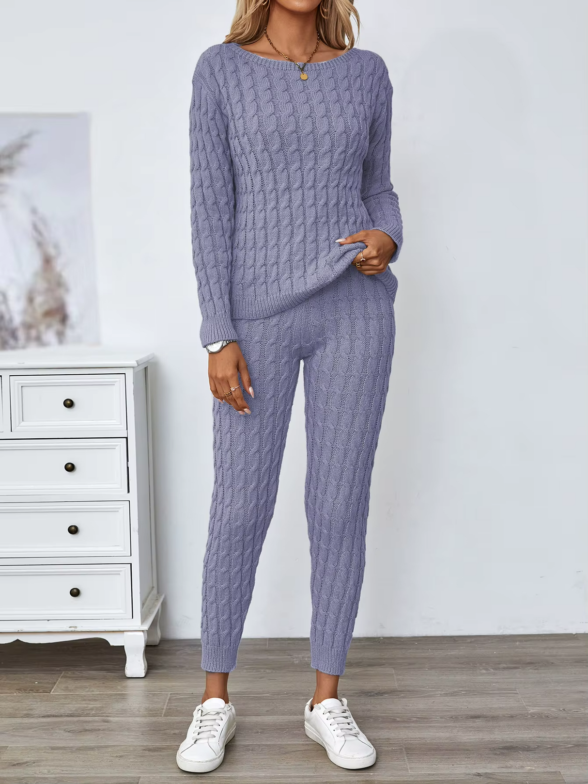 Cozy Knit Set – Relaxed Elegance for Everyday Wear Bianca Australia