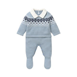 Patterned Baby Romper – Long Sleeve & Cosy Fit - Bianca Australia