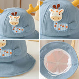 Giraffe Cotton Bucket Hat – Baby Boys & Girls Bianca Australia