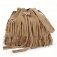 Soft Velvet Tassel Shoulder Bag Workoutry