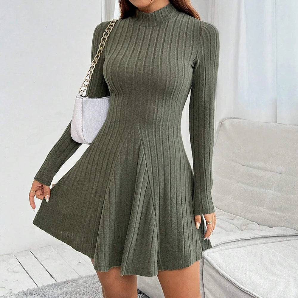 Élina | High-Waist Flare Mini Dress Bianca Australia