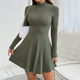 Élina | High-Waist Flare Mini Dress Bianca Australia