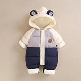 Winter Baby Snowsuit – Hooded & Windproof Velvet Bianca Australia