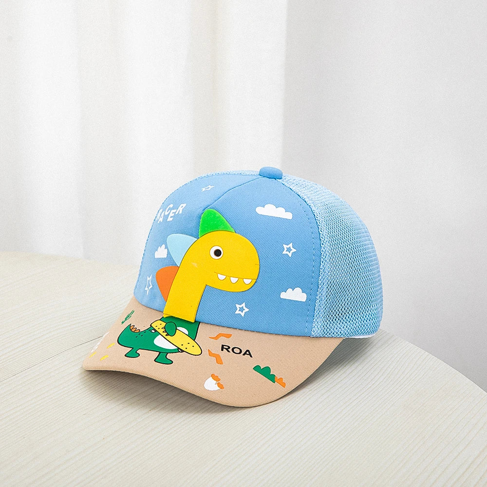 Dinosaur Baby Baseball Cap – Adjustable & Casual Bianca Australia