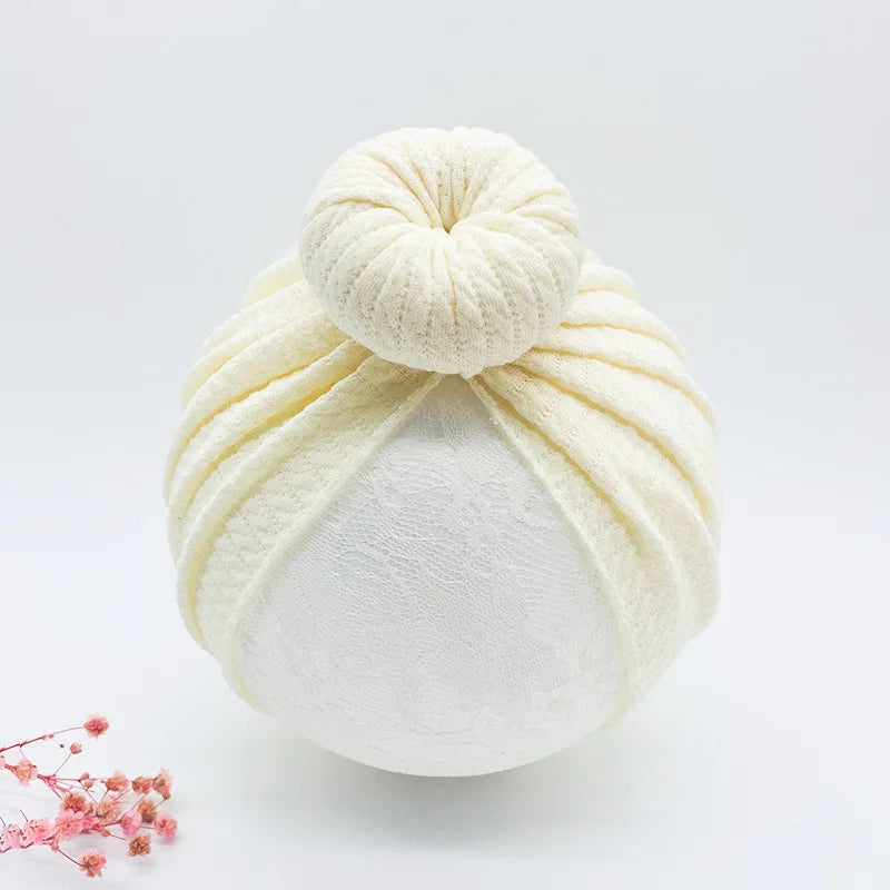 Baby Girl Knot Beanie – Winter Matching Set Bianca Australia