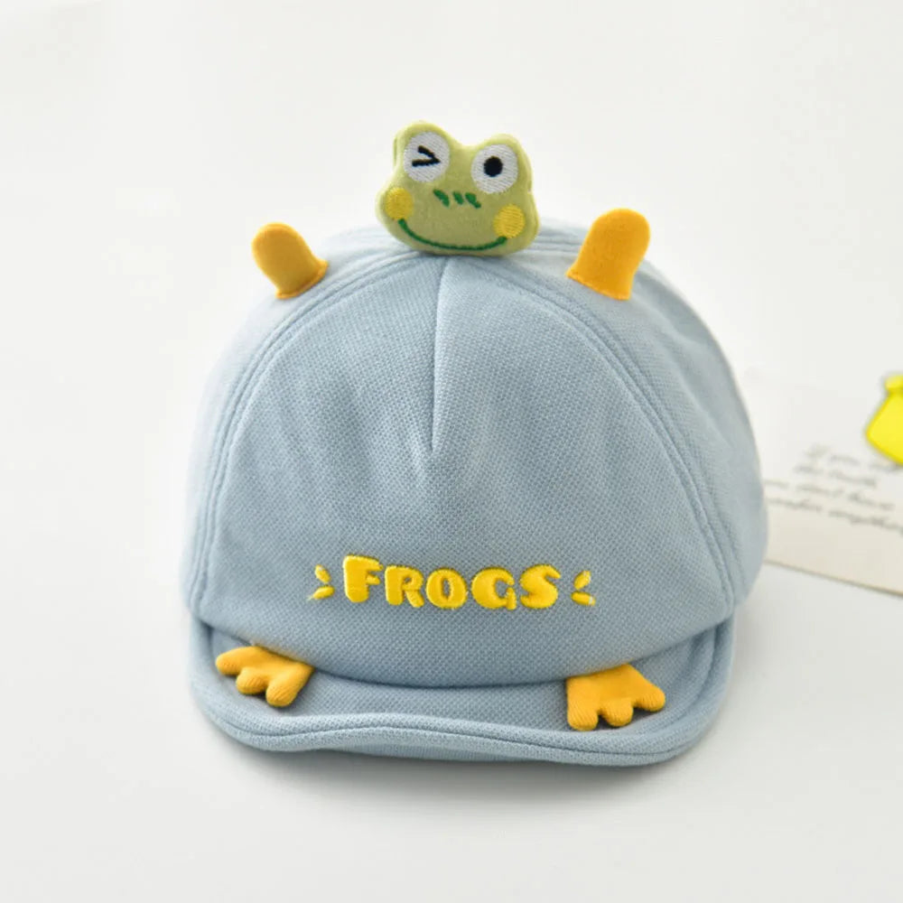 3D Frog Baby Cap – Soft Brim & Cute Style Bianca Australia