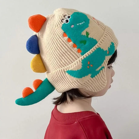 Knitted Dino Hat for Babies Bianca Australia