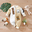 Cartoon Baby Baseball Romper – Long Sleeve Style Bianca Australia