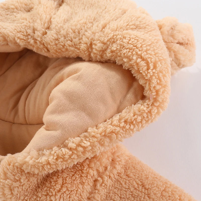 Thick Cotton Baby Jumpsuit – Warm & Unisex Design Bianca Australia