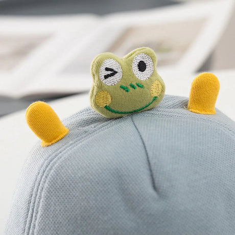 3D Frog Baby Cap – Soft Brim & Cute Style Bianca Australia