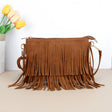 Boho Tassel Crossbody Bag – Vintage Style Workoutry