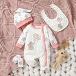 4-Piece Baby Outfit Set – Animal Print & Essentials Bianca Australia