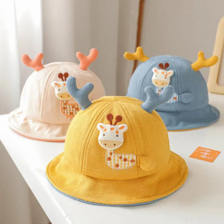 Giraffe Cotton Bucket Hat – Baby Boys & Girls Bianca Australia
