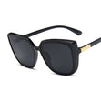 Luxury Cat Eye Sunglasses – Oversized Black Frame Workoutry