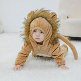 Baby Lion Romper – Cosy Zip-Up Costume Bianca Australia