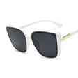 Luxury Cat Eye Sunglasses – Oversized Black Frame Workoutry