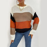 Sienna | Lightweight Colourblock Knit Sweater Bianca Australia