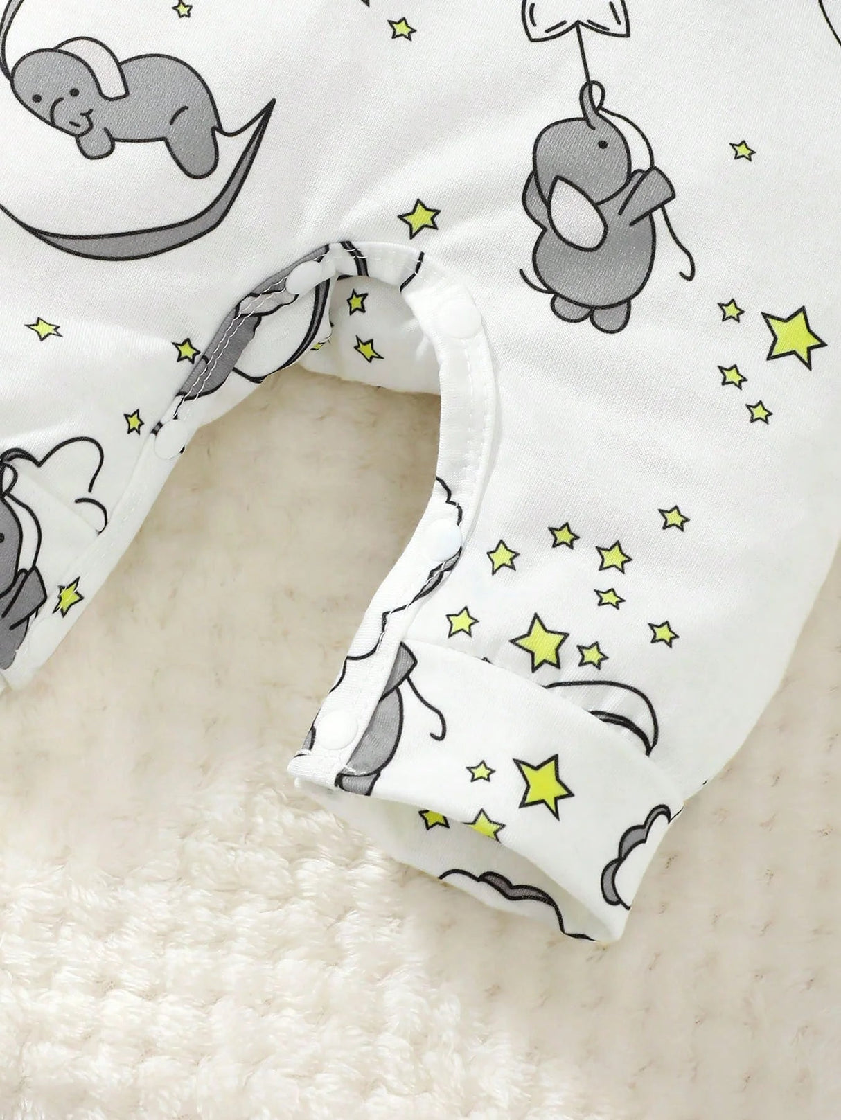 Elephant Baby Romper Set – 2-Piece with Hat Bianca Australia
