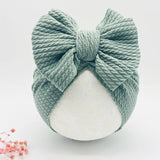 Newborn Winter Turban with Bow – Matching Set Bianca Australia
