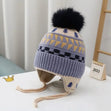 Cute Winter Hat with Pom & Smile Lining Bianca Australia