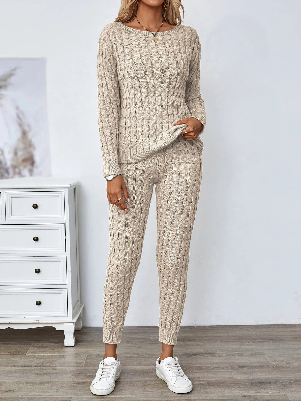 Cozy Knit Set – Relaxed Elegance for Everyday Wear Bianca Australia