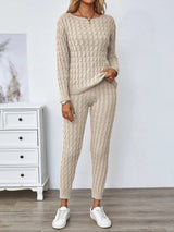 Cozy Knit Set – Relaxed Elegance for Everyday Wear Bianca Australia
