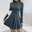 Élina | High-Waist Flare Mini Dress Bianca Australia