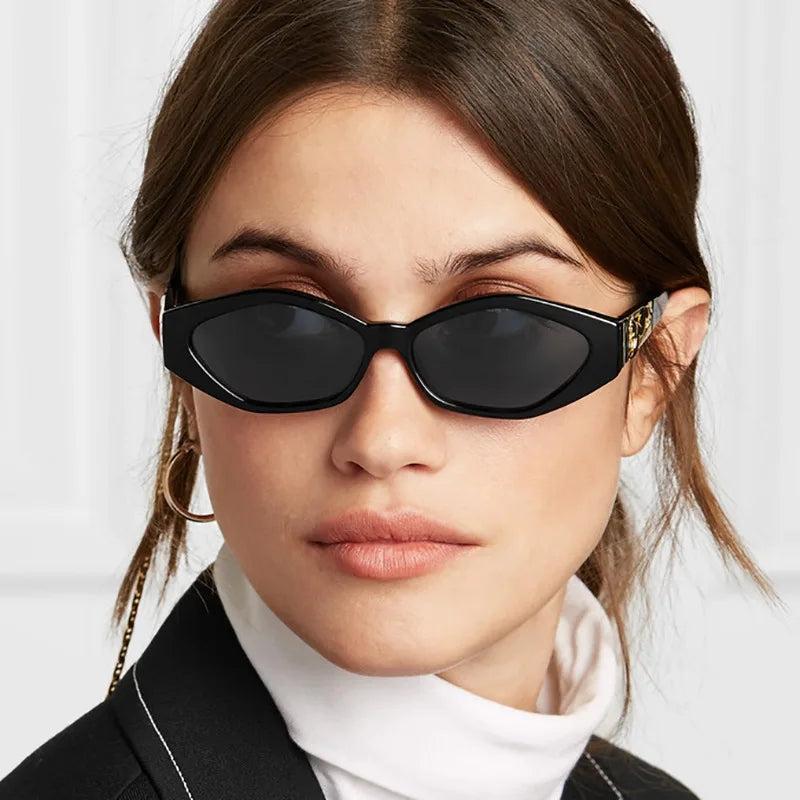 Retro Rectangle Sunglasses Workoutry