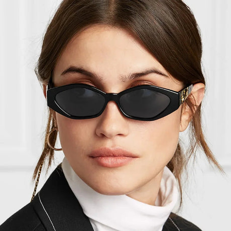 Retro Rectangle Sunglasses Workoutry