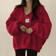 Minji | Korean Appliqué Hoodie Bianca Australia