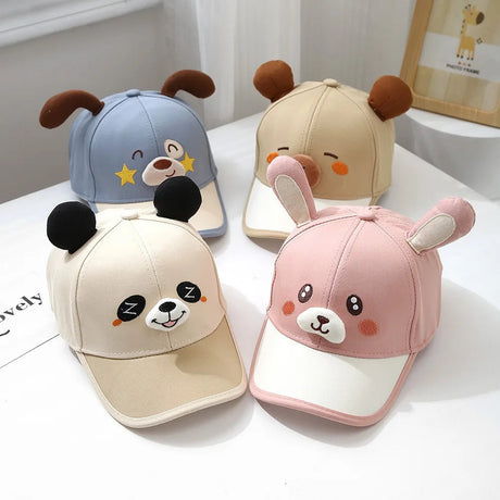 Capybara Baby Sun Cap – Breathable & Adjustable Bianca Australia
