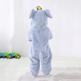 Baby Elephant Romper – Cute Zip-Up Hoodie Bianca Australia