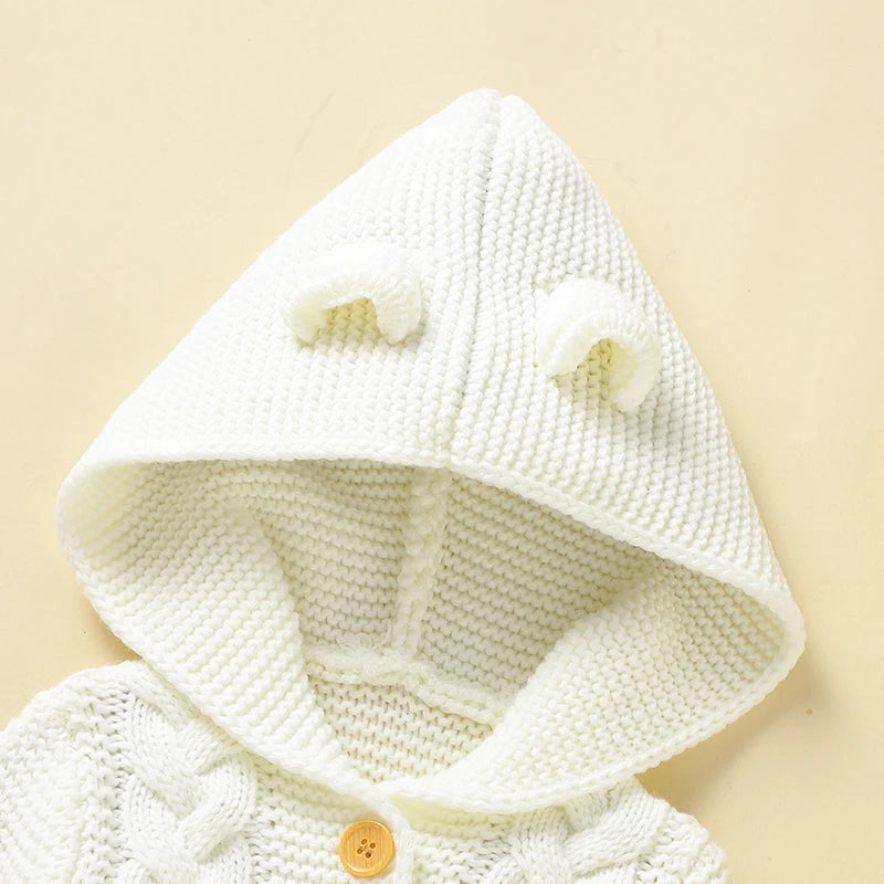Hooded Baby Romper – Cosy Unisex Fit - Bianca Australia