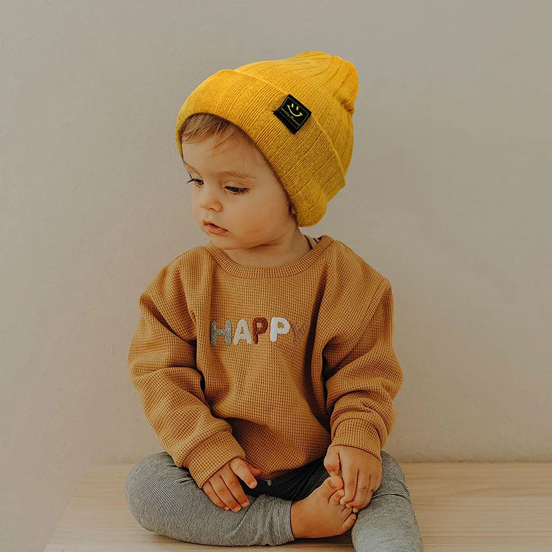 Simple Baby Beanie – Cosy, Windproof & Unisex Bianca Australia