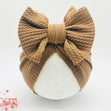 Newborn Winter Turban with Bow – Matching Set Bianca Australia
