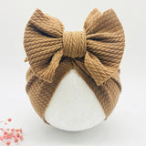 Newborn Winter Turban with Bow – Matching Set Bianca Australia